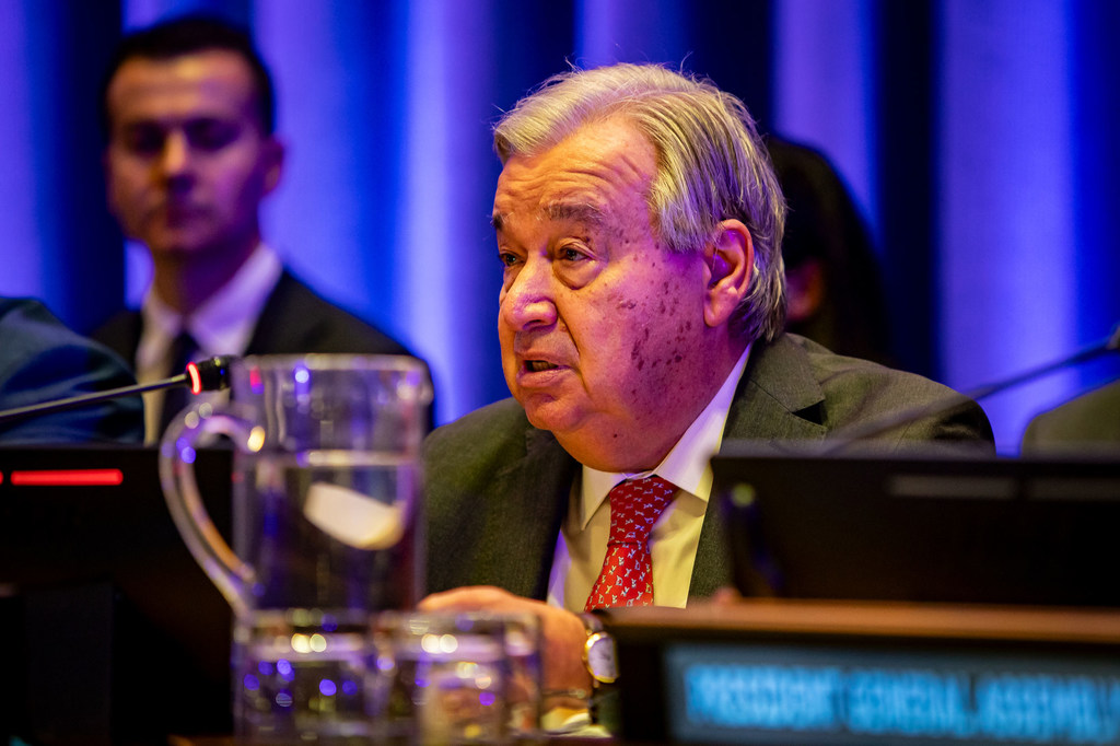 联合国秘书长古特雷斯(资料图片)